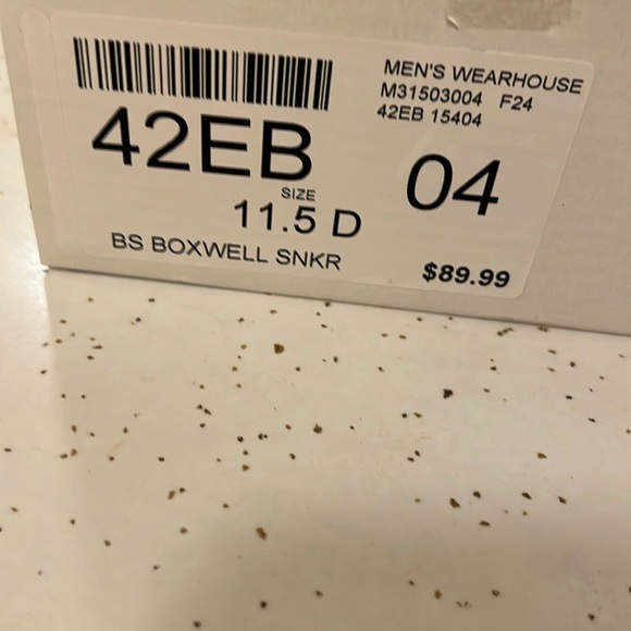 Ben Sherman Gray and Gold Sneakers - Picture 2 of 2